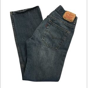 Levi's Blue Straight 505 Jeans Boy’s 16 Regular 28 W x 28 Length